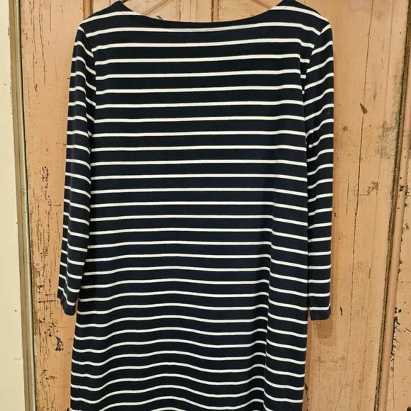 Vineyard Vines Blue & White Striped Dress - Medium - Picture 5 of 5